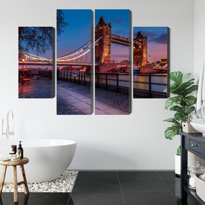 Ljuddämpande tavla - Tower bridge in London