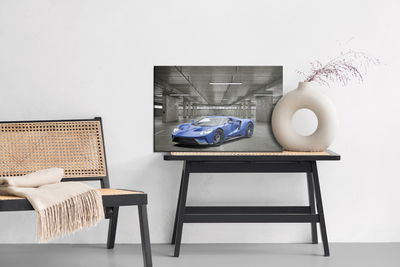 Ljuddämpande tavla - Sports car in the garage