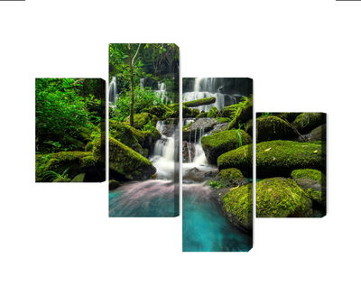 Ljuddämpande tavla - A beautiful waterfall