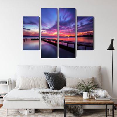 Ljuddämpande tavla - Great sunset