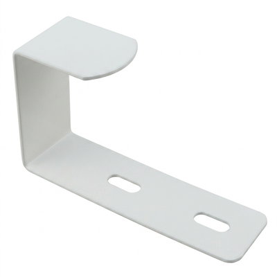 Mounting bracket for sound-absorbing panels for ceiling and wall installation