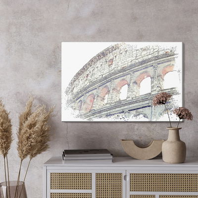 Ljuddämpande tavla - Roman Colosseum as painted