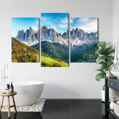 Ljuddämpande tavla - Dolomites mountain range