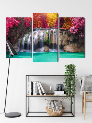 Ljuddämpande tavla - A waterfall in the deep