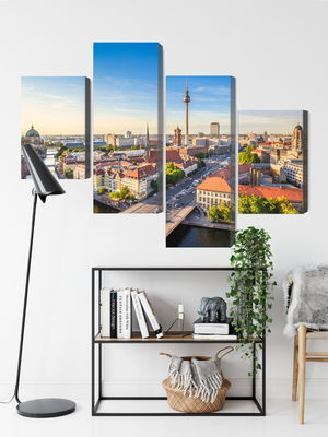 Ljuddämpande tavla - The river spree