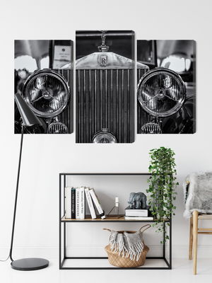 Ljuddämpande tavla - Rolls royce up close