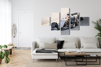 Ljuddämpande tavla - Formula 1 car