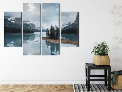 Ljuddämpande tavla - Ghost island in jasper