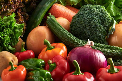 Ljuddämpande tavla - Vegetables close up