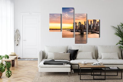 Ljuddämpande tavla - Panorama of the brooklyn