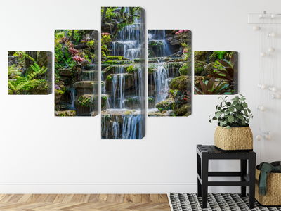 Ljuddämpande tavla - Thai waterfall