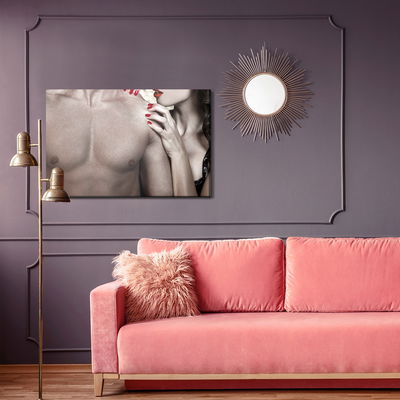 Ljuddämpande tavla - Couple in a sensual pose