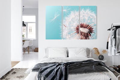 Ljuddämpande tavla - Dandelion flower on a macro