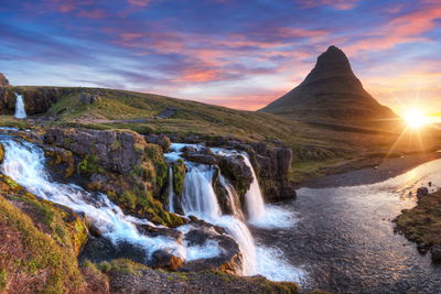 Ljuddämpande tavla - Kirkjufell mountain