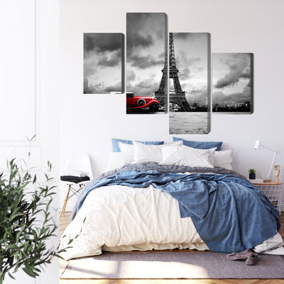 Ljuddämpande tavla - Black and white view