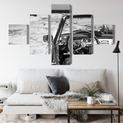 Ljuddämpande tavla - The interior of an old cuban