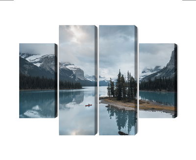 Ljuddämpande tavla - Ghost island in jasper