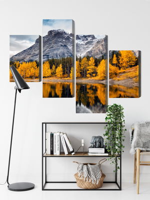 Ljuddämpande tavla - Banff national park in Canada