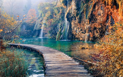 Ljuddämpande tavla - Plitvice lakes national park