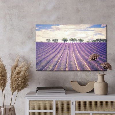 Ljuddämpande tavla - Lavender field