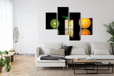 Ljuddämpande tavla - Fruit halves