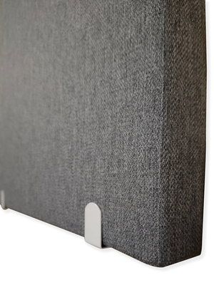 SilentDirect PES Wall Fabric -seinävaimennin, 50 mm, tummanharmaa
