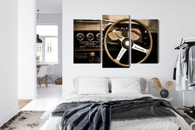 Ljuddämpande tavla - The dashboard of an antique