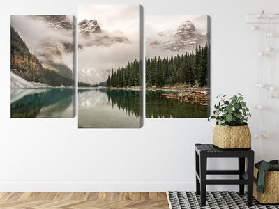 Ljuddämpande tavla - Moraine Lake in banff