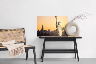 Ljuddämpande tavla - The statue of liberty, new