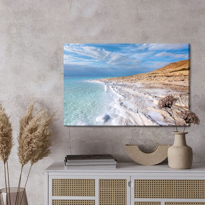 Ljuddämpande tavla - Dead sea and the coast
