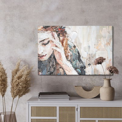 Ljuddämpande tavla - Portrait of a girl