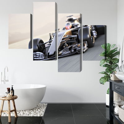 Ljuddämpande tavla - Formula 1 car