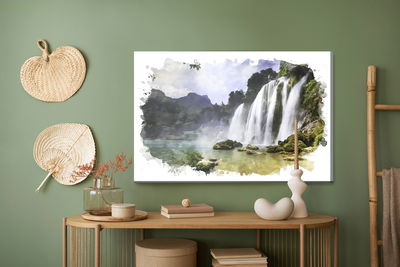 Ljuddämpande tavla - Beautiful landscape