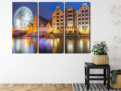 Ljuddämpande tavla - Motlawa in gdansk