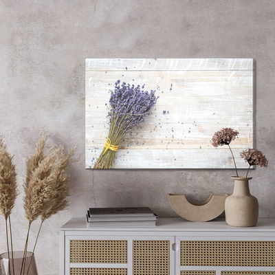 Ljuddämpande tavla - Lavender on a background