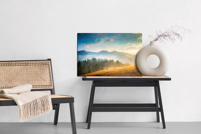 Ljuddämpande tavla - Misty mountain country
