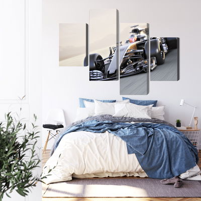 Ljuddämpande tavla - Formula 1 car