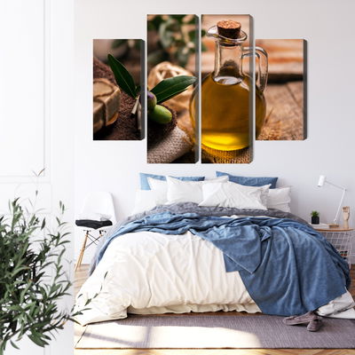 Ljuddämpande tavla - A bottle of olive oil