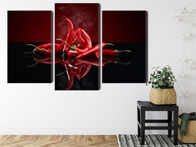 Ljuddämpande tavla - Red chili peppers