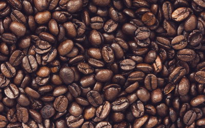 Ljuddämpande tavla - Roasted coffee beans