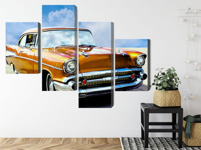 Ljuddämpande tavla - American vintage car