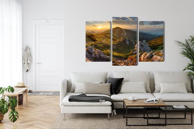 Ljuddämpande tavla - Bread mountain peak