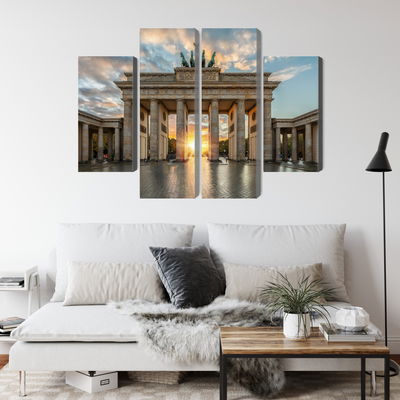 Ljuddämpande tavla - Brandenburg gate in berlin