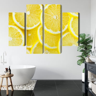 Ljuddämpande tavla - Lemon slices