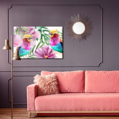 Ljuddämpande tavla - Of tropical birds