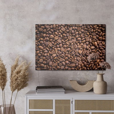 Ljuddämpande tavla - Background of roasted coffee