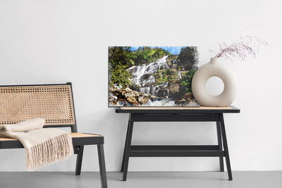 Ljuddämpande tavla - A waterfall in an artistic
