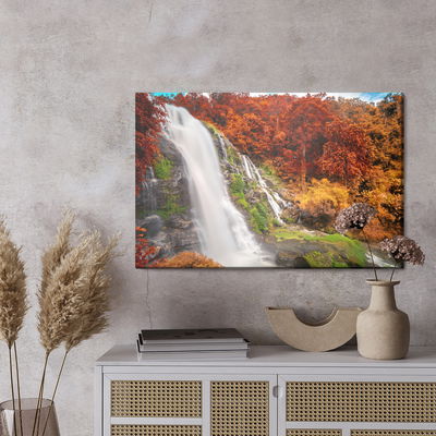 Ljuddämpande tavla - 3d view of the waterfall