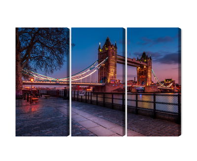 Ljuddämpande tavla - Tower bridge in London