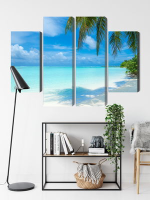 Ljuddämpande tavla - A beach in the maldives